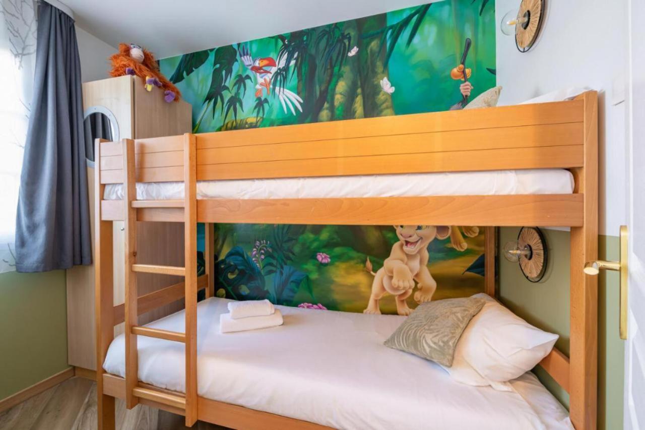 Jungle Duplex With Pool 5 Min Disneyland Serris Exterior foto